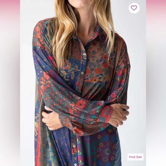 Camille Mesh Maxi Top - Picture 4 of 9